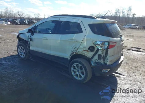 2020 Ford Ecosport Se z USA, uszkodzony, nr VIN MAJ6S3GL2LC361079